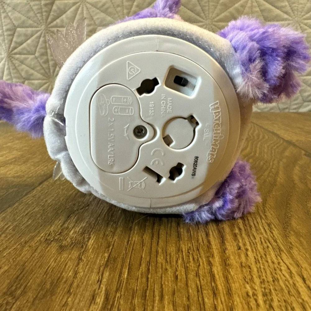 Hatchimals Hatchibabies Purple Ponette‎ Baby Bird Interactive Talks Lights Works